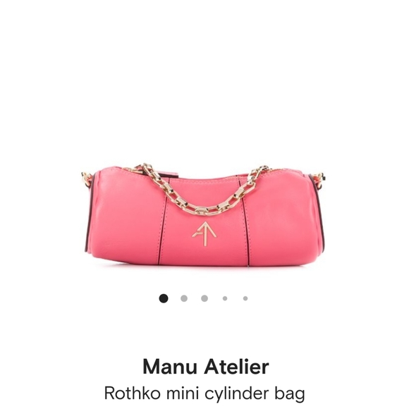 manu atelier mini cylinder bag rothko pink - Picture 2 of 8